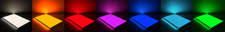 Volltonfarben LED-Flächenlicht Module RGB